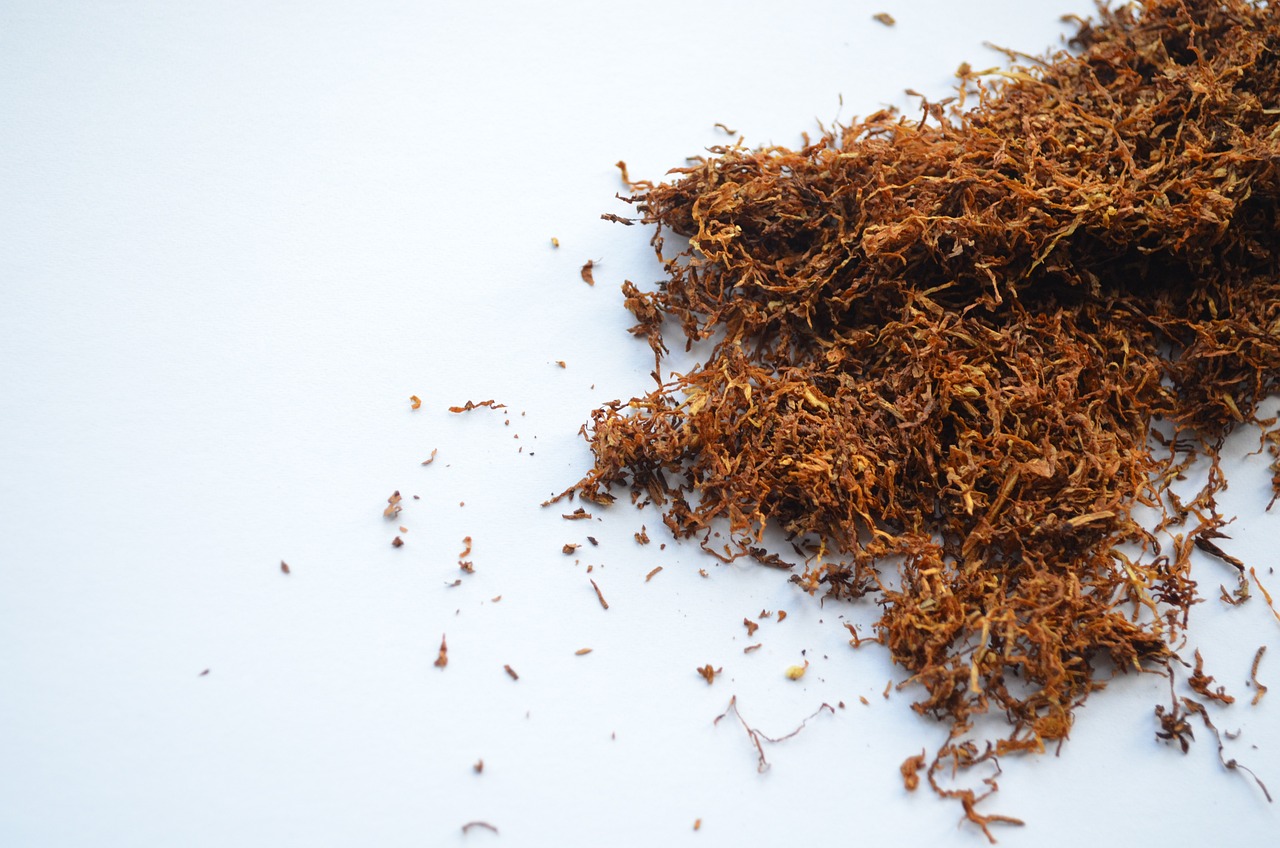 A picture of a quantity of tobacco-addictive-free